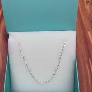 Silver 15” Chain Necklace